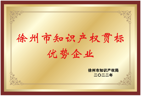 知識產權貫標優(yōu)勢企業(yè)